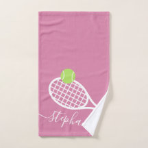 Nome de Script Rosa Elegante de Tênis Personalizad