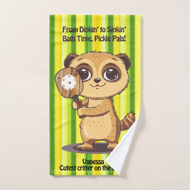 Toalha De Mão O Dinkin' Stinkin' Scrubkat! (Toalha de mão)