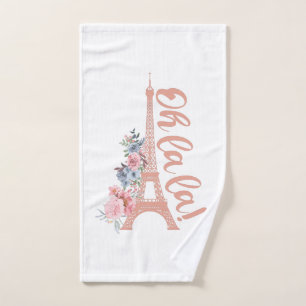 Toalha De Mão Oh La La - Torre Eiffel Paris França