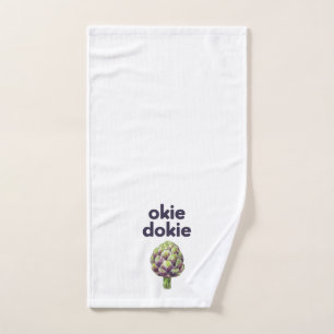 Toalha De Mão Okie Dokie Artichokie
