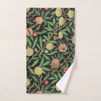 Toalha De Mão Padrão de frutas William Morris Vintage
