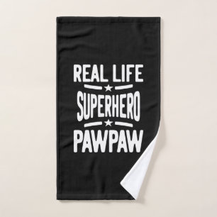 Toalha De Mão Pawpaw, super herói da vida real Padre Vovô