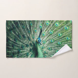 Toalha De Mão Peacock Strut