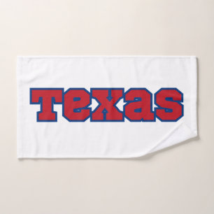 Toalha De Mão Personalização do Orgulho Estatal do Texas