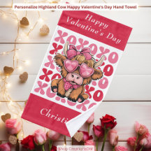 Personalizar Feliz dia de os namorados de Vaca do