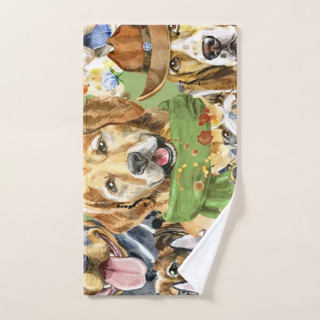 Toalha De Mão Pet Pets de Cães (Toalha de mão)