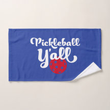 Pickleball Y'all Funny Red Blue