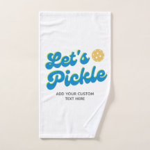 Picles Personalizados de Vamos de Pickleball Retro