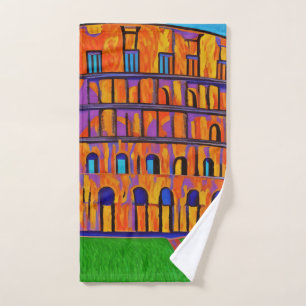 Toalha De Mão Pintura de pop de Colosseum