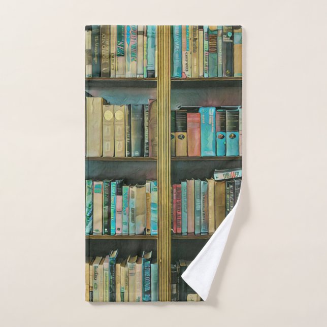 Toalha De Mão Presente para amantes de livros (Toalha de mão)