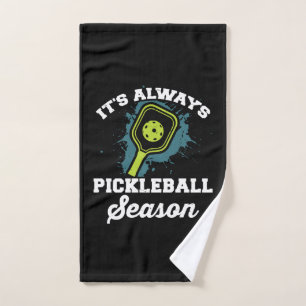 Toalha De Mão Presentes Engraçados de Pickleball