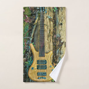 Toalha De Mão Presentes para um guitarrista músico