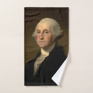 Toalha De Mão Presidente americano George Washington, Stuart