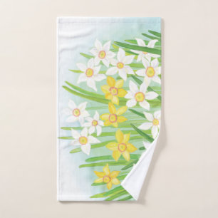 Toalha De Mão Primavera Daffodils