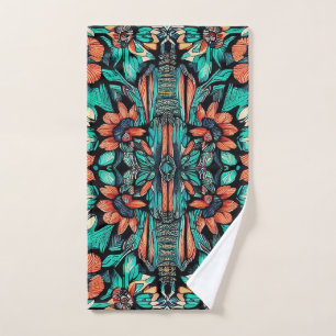 Toalha De Mão Psicodélico Havaiano