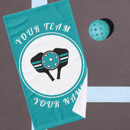 Toalha De Mão Rackets de Pickleball Personalizados e Esportes de