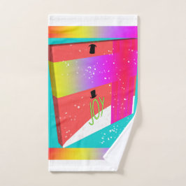 TOALHA DE MÃO RAINBOY JOY COM ÓTIMO