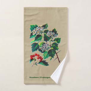 Toalha De Mão Redhaw Hawthorn Em Papel Antigo