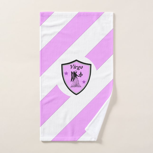 Toalha De Mão Símbolo de Virgem      (Toalha de mão)