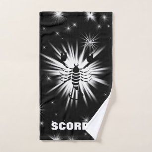 Toalha De Mão Sinal de Scorpio