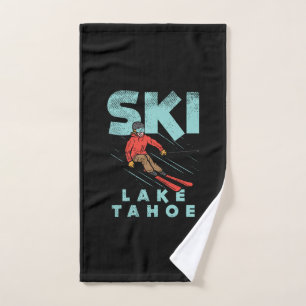 Toalha De Mão Ski Lake Tahoe