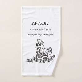 Toalha De Mão SORTE QUE CURA A Toalha da Mão