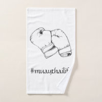 Tailandês muay de luvas de encaixotamento