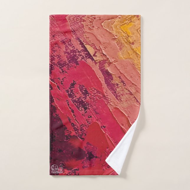 Toalha De Mão Textura #20 de obra Horizonte (Toalha de mão)