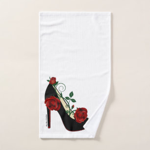 Toalha De Mão Toalha Mão - Rosa Stiletto