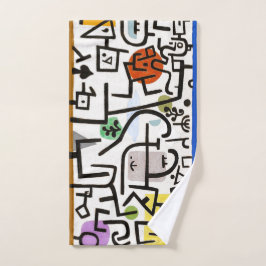 TOALHA DE MÃO TORRE DE MÃO : PAUL KLEE : PORTO RICO