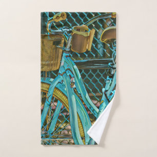 Toalha De Mão Trabalho de arte de bicicleta