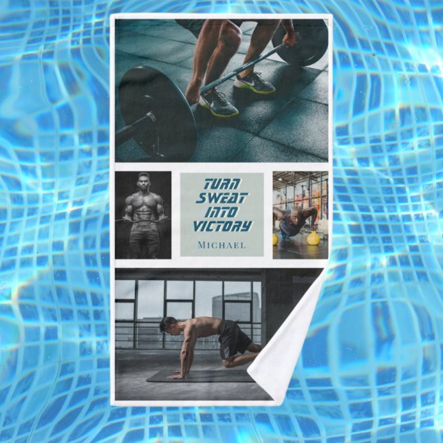 Toalha De Mão treinador de ginástica do estúdio de malhação (Criador carregado)