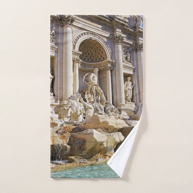 Toalha De Mão Trevi fountain (Toalha de mão)