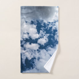 Toalha De Mão Uma espiral nas nuvens