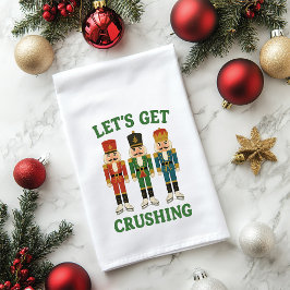 Toalha De Mão Vamos esmagar o Natal do Nutcracker