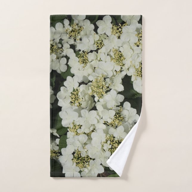 Toalha De Mão Viburno Branco (Toalha de mão)