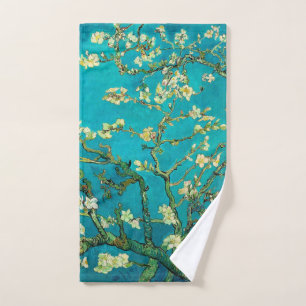 Toalha De Mão Vincent Van Gogh Blossoming Almond Tree Arte Flora
