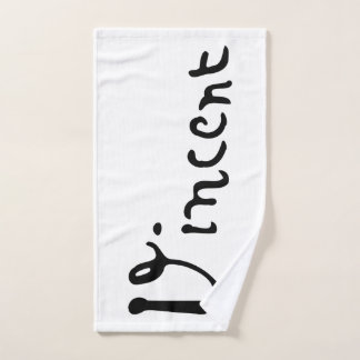 Toalha De Mão Vincent Van Gogh Signature