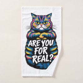 Toalha De Mão Você É Um Gato Muito Engraçado
