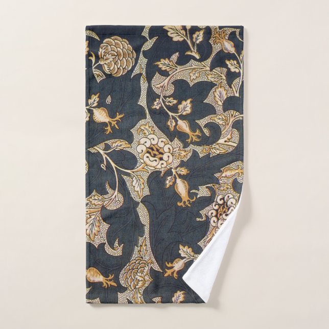 Toalha De Mão William Morris Lea 1885 Padrão (Toalha de mão)