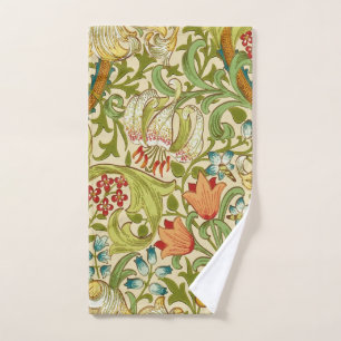 Toalha De Mão William Morris Ouro Lily Vintage Pré-Raphaelite