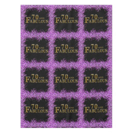 Toalha De Mesa 70º Aniversário 