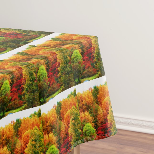 TOALHA DE MESA A BELEZA DO OUTONO (Posição Original)