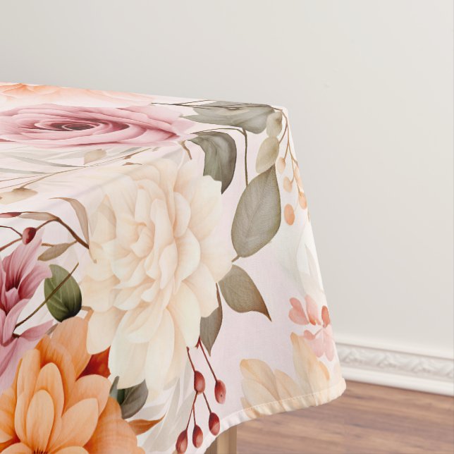 Toalha De Mesa A Fall Floral Series Design 2 (Posição Original)