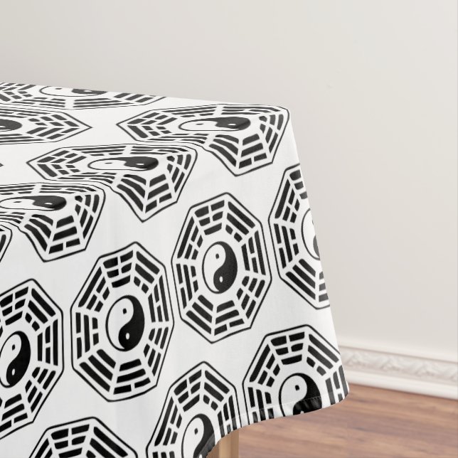 Toalha De Mesa a Kua Bagua Symbol (Posição Original)
