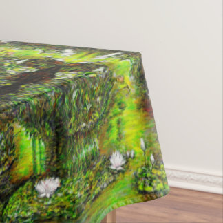 Toalha De Mesa A Pond with Unpure Thoughts