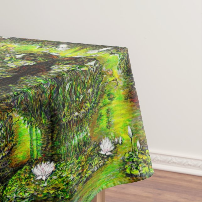 Toalha De Mesa A Pond with Unpure Thoughts (Posição Original)