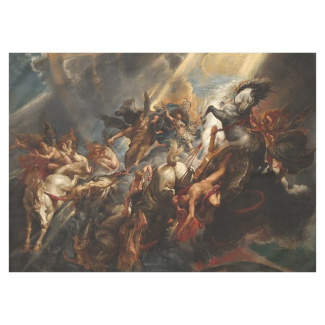 Toalha De Mesa A queda de Phaeton (Frente (Horizontal))