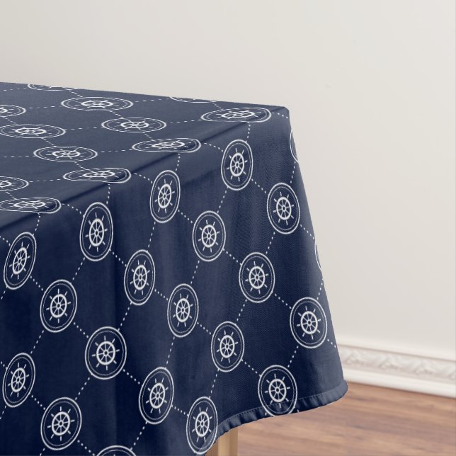 Toalha De Mesa A Roda Teste padrão dos capitães (Posição Original)
