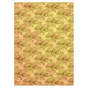 Toalha De Mesa A tatuagem chama o padrão dos círculos + o seu bac